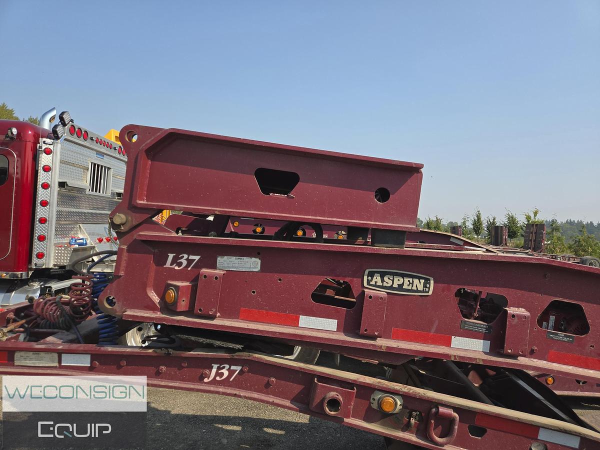 Used 2011 Aspen 65T HRGN Square Back 8 Axle Lowbed/Lowboy Combination