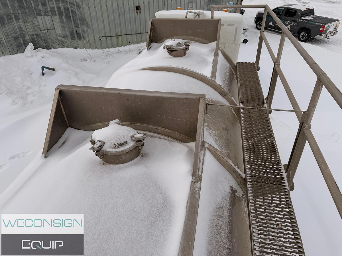 Used 2013 Brenner 42m3 Aluminum Tanker Trailer