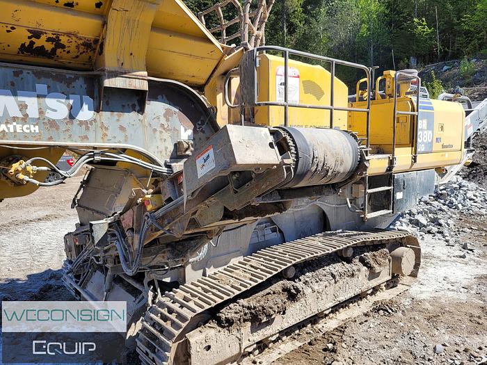 Used 2008 Komatsu JR380 Aggregate