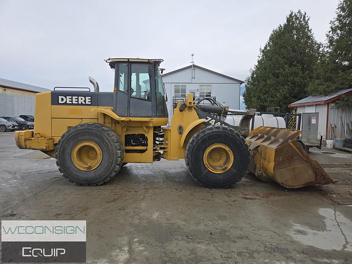 Used 2001 John Deere 744H Wheel Loader