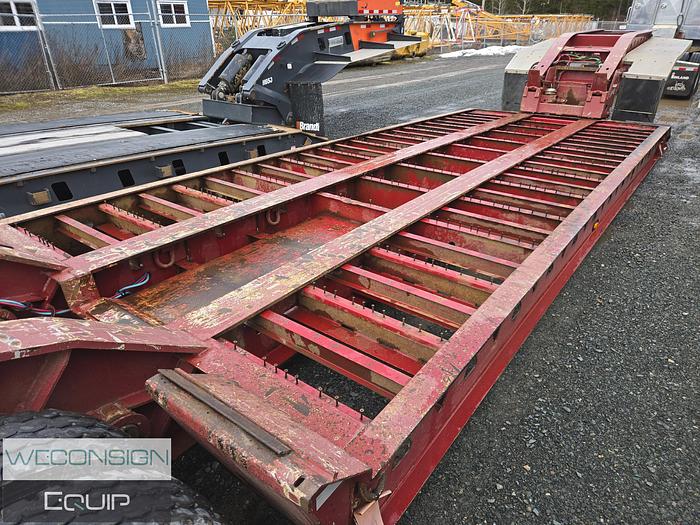 Used 2016 Trail King HRGN 8 Axle Lowbed/Lowboy Combination