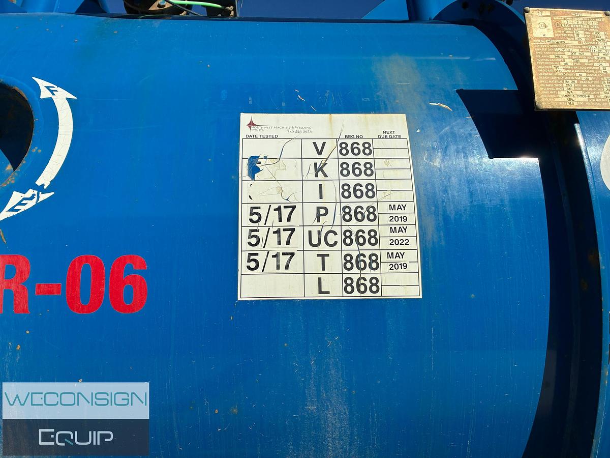 Used 2007 Peterbilt 378 Semi Vacuum Truck and Trailer