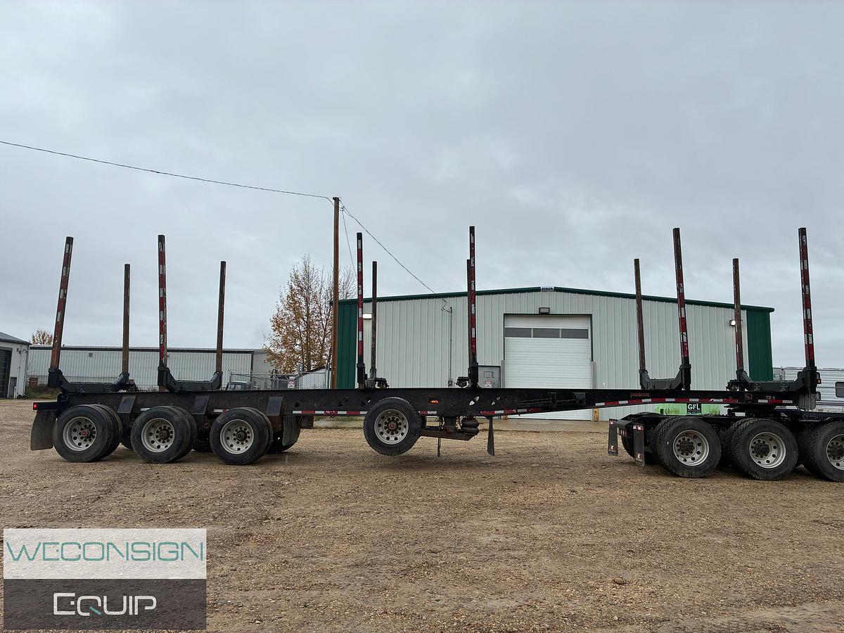 Used 2014 Doepker TRA/REM Logging Trailer