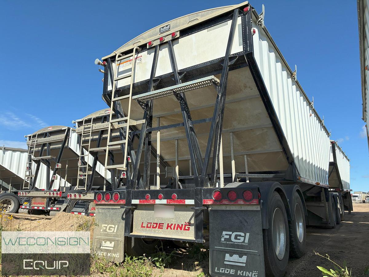 Used 2024 Lode King Super B Grain Trailer