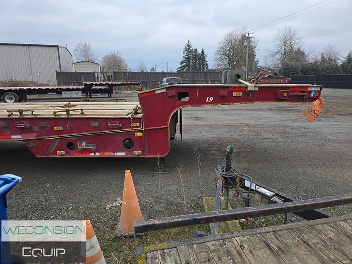 Used 2018 K-Line Sliding Axle/ Recovery Trailer