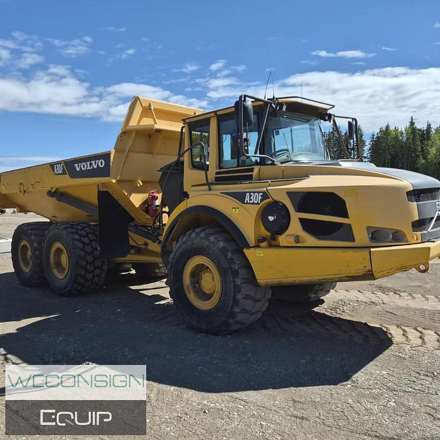 Used 2011 Volvo A30F Articulated Dump Truck