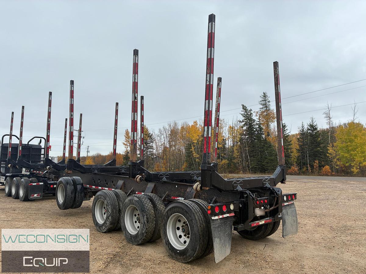 Used 2014 Doepker TRA/REM Logging Trailer