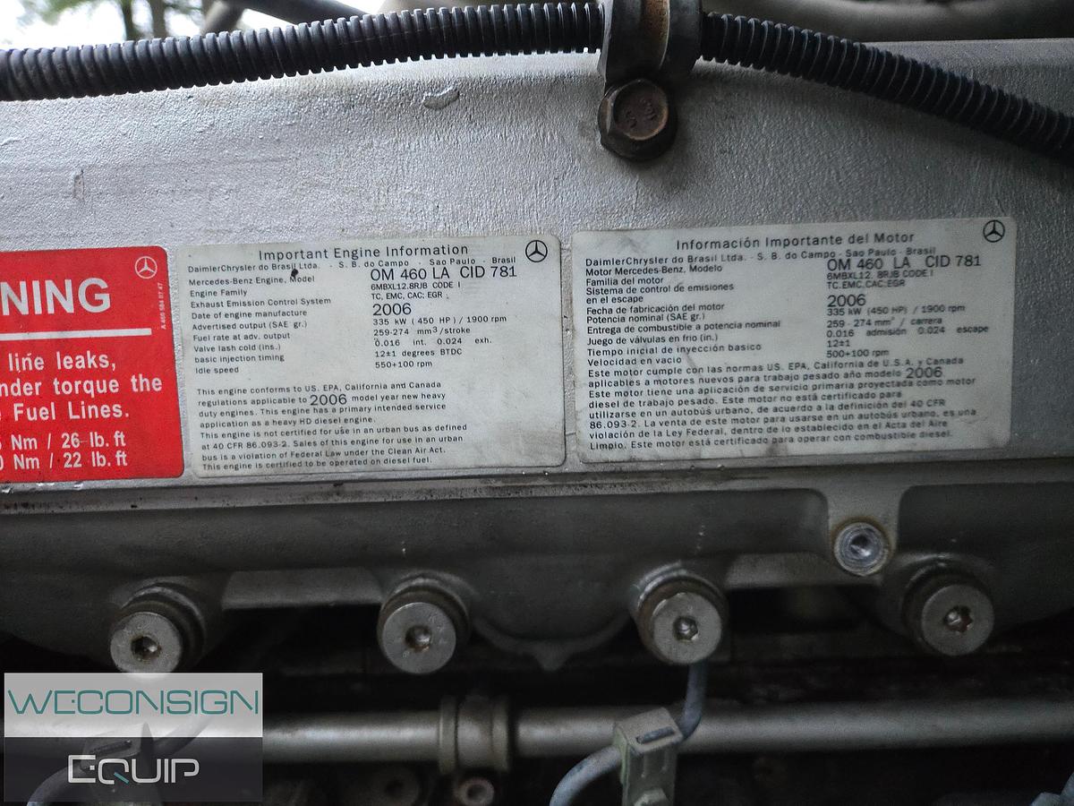 Used 2007 Western Star 4900 Tri Drive Stone Slinger