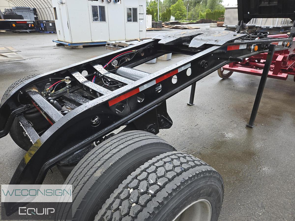 Used 2005 K-Line 60 Ton Lowbed Trailer and Jump Jeep