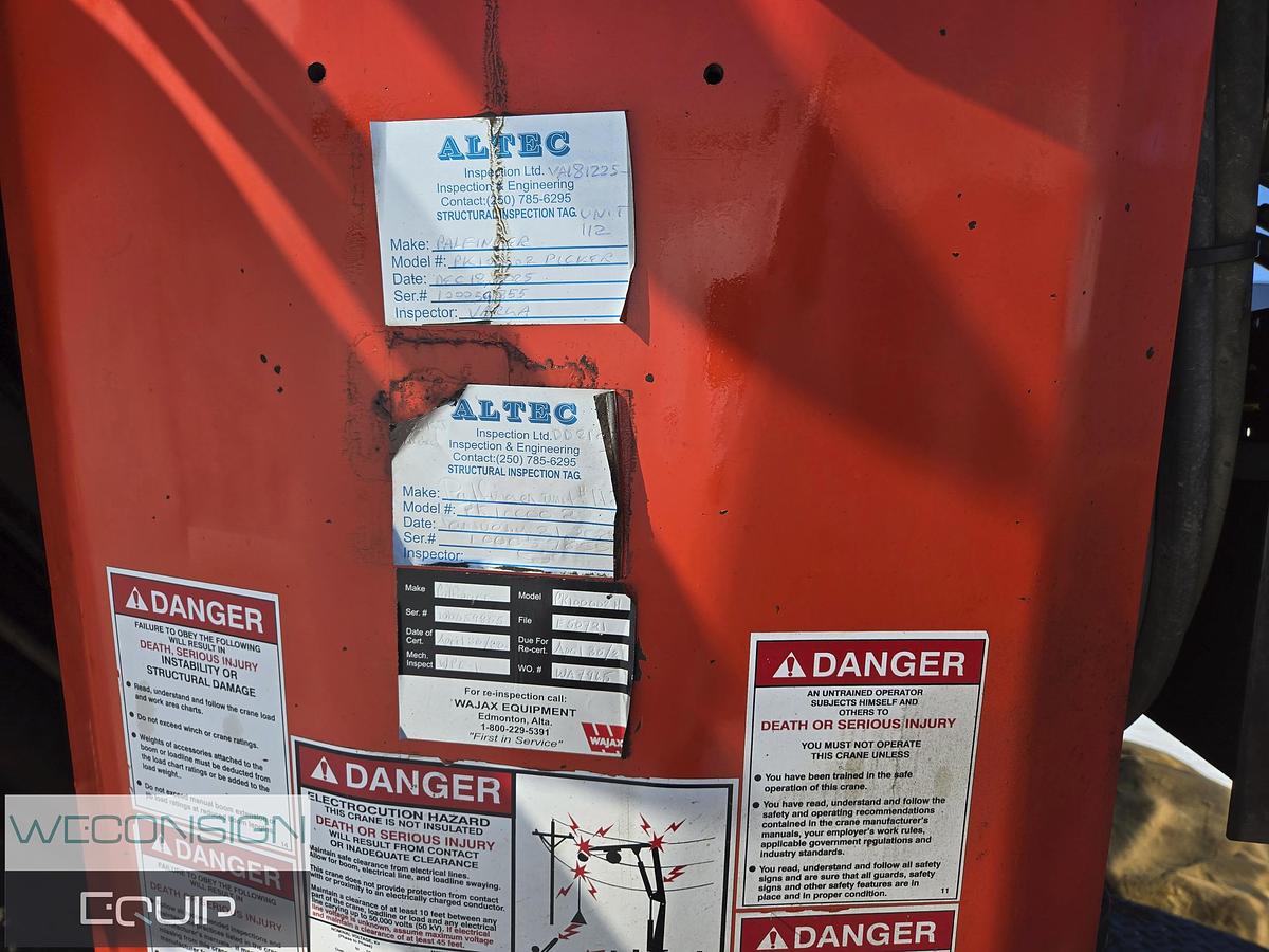 Used 2014 Peterbilt 367 Tan Tri 30 Ton Knuckle Boom Truck