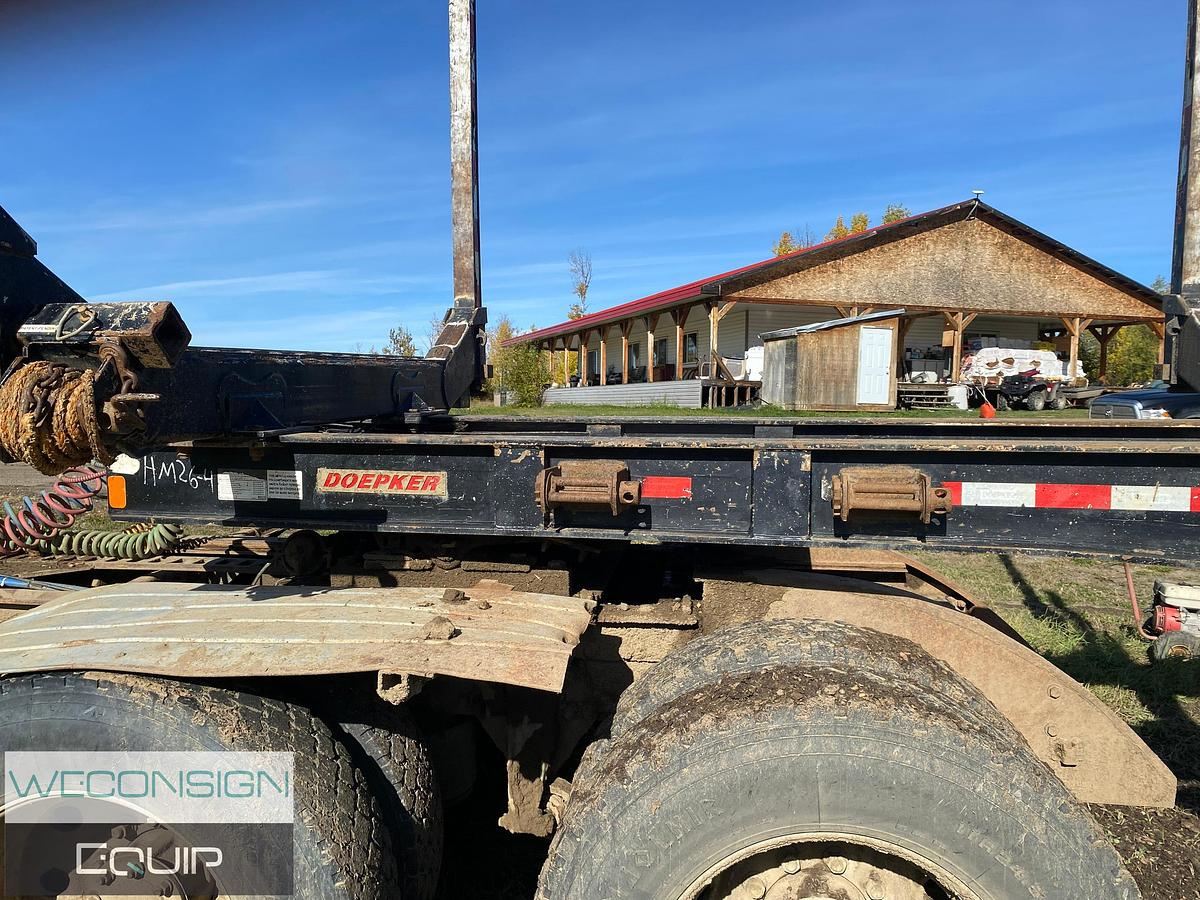 Used 2017 Doepker B Train Logging Trailer