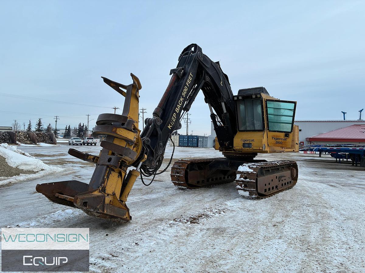 Used 2004 Tigercat 860 Feller Buncher
