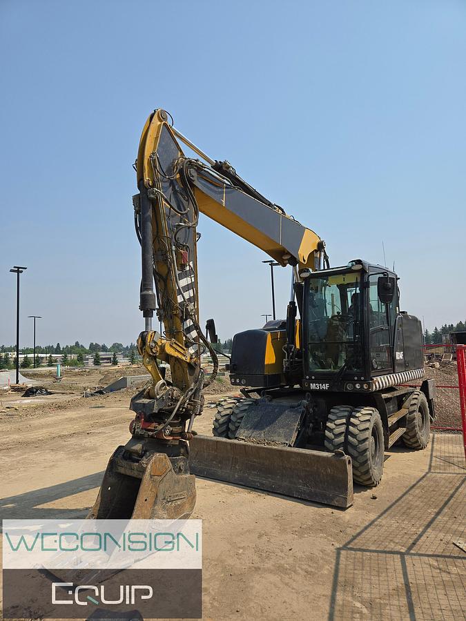 Used 2016 CAT M314F Wheeled Excavator