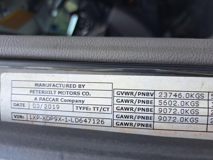 Used 2020 Peterbilt 389 With SUPER 40s HWY Truck Tractor (01665)