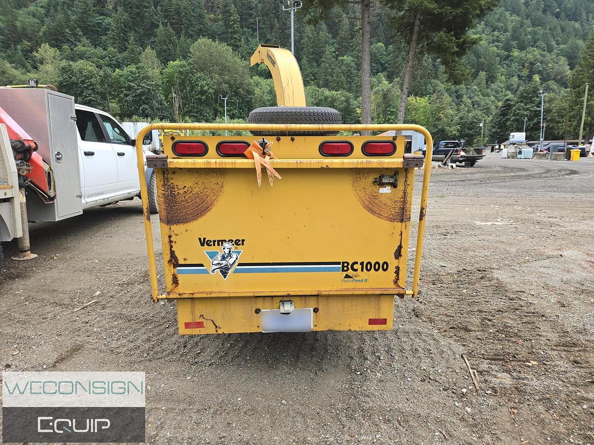 Used 2001 Vermeer BC1000 Wood Chipper