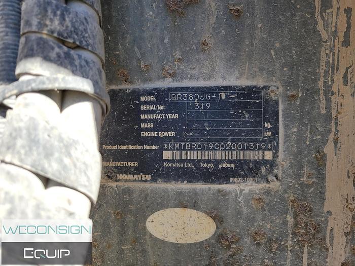 Used 2008 Komatsu JR380 Aggregate