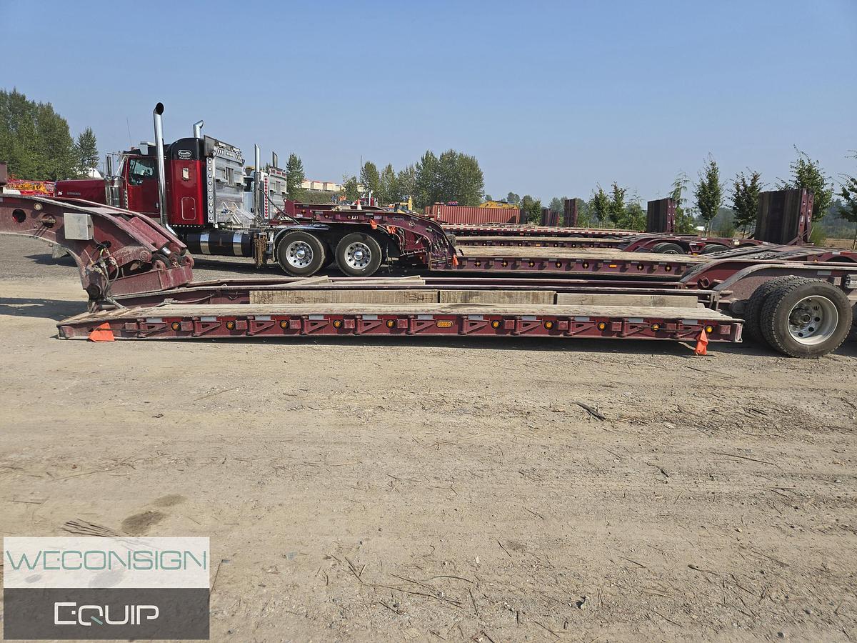 Used L26 2014 Pacesetter 65T 7 Axle Cantilever Lowbed/ Lowboy