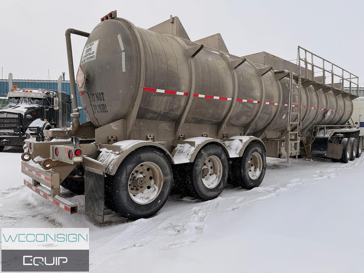 Used 2013 Brenner 42m3 Aluminum Tanker Trailer