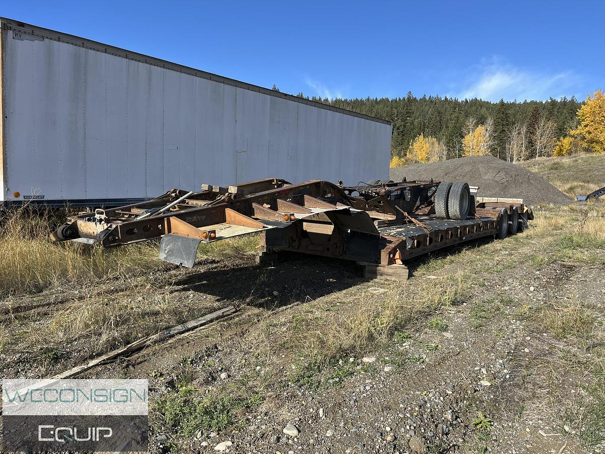 Used 1998 Peerless 55 Ton RGN Lowbed Trailer