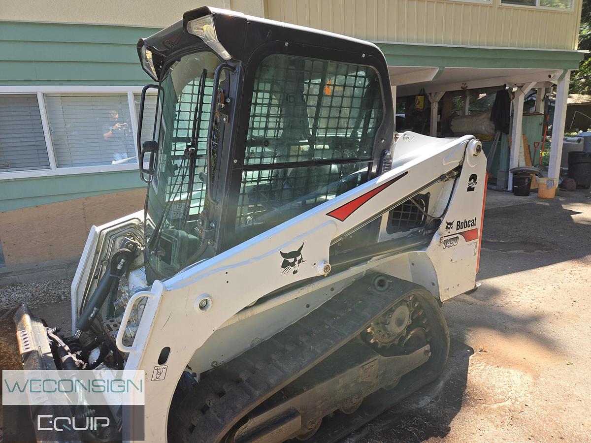 Used 2018 Bobcat T450 Skid Steer/ Track Loader