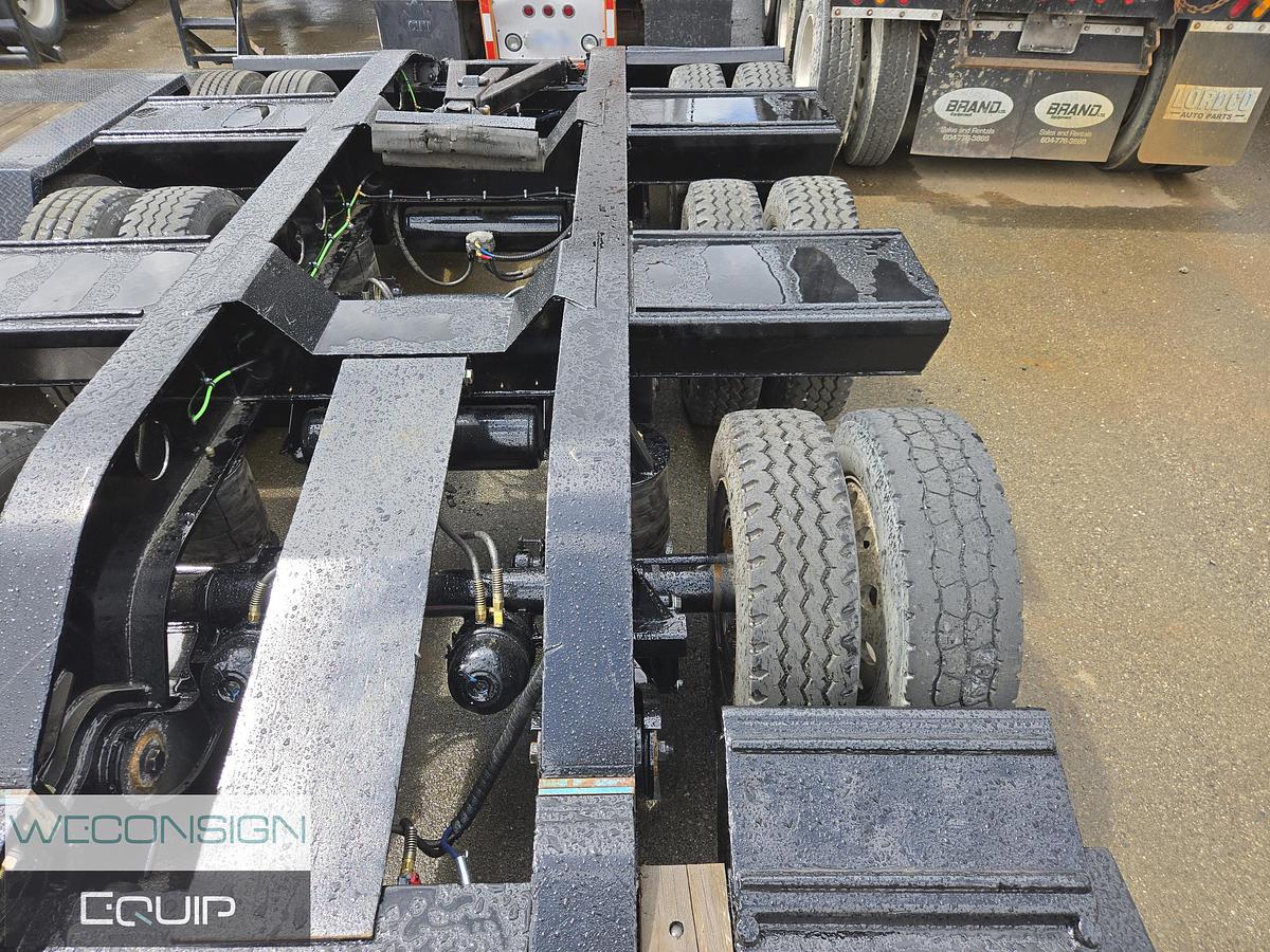 Used 2005 K-Line 60 Ton Lowbed Trailer and Jump Jeep