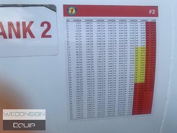 Used 2012 Regal Tanks 91,100 Litre Split Fuel Storage Tanks