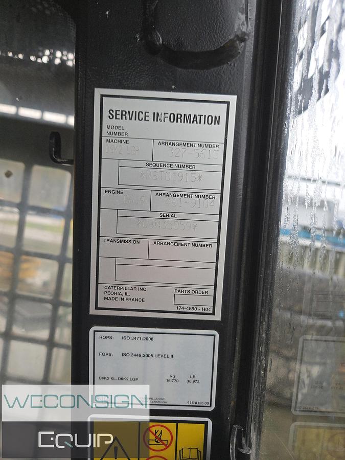 Used 2015 CAT D6K 2 LGP Crawler Dozer