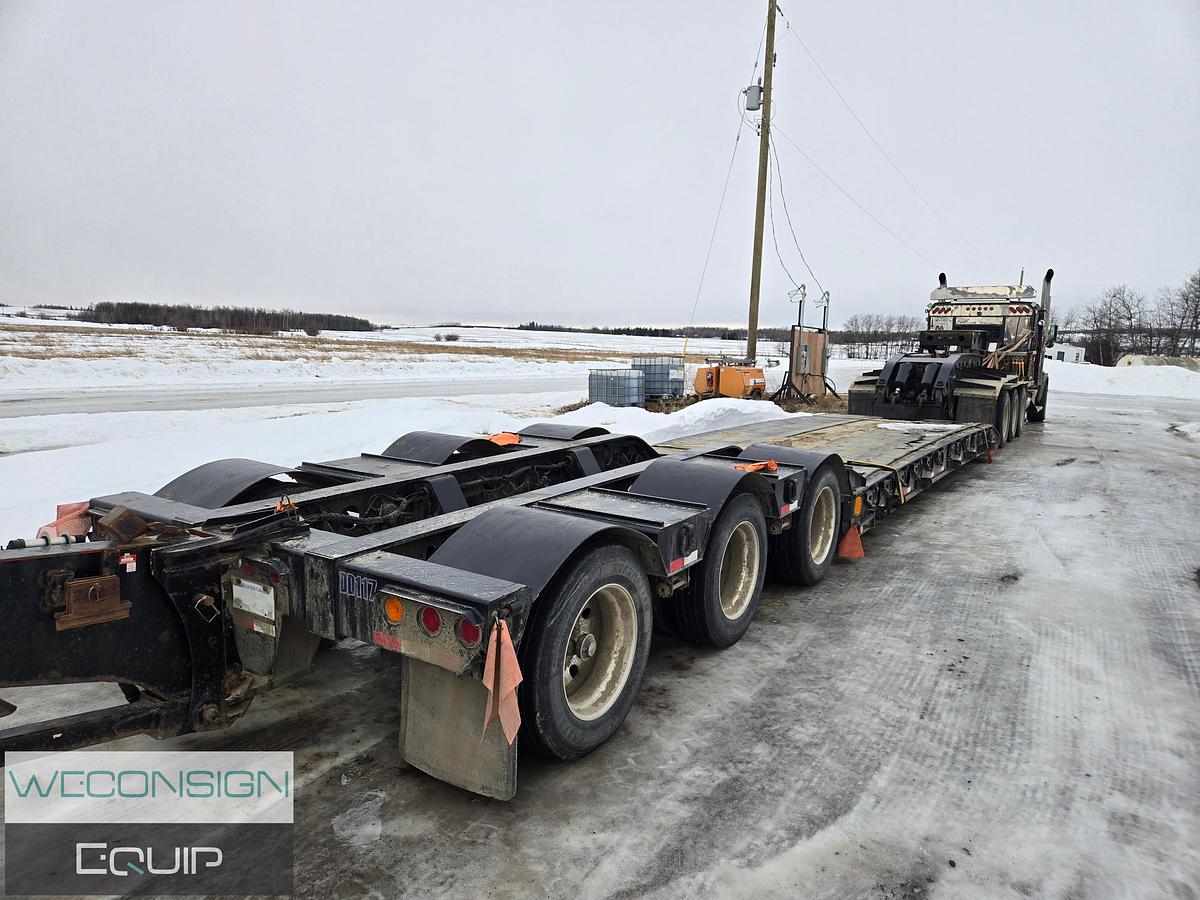 Used 2014 Pacesetter 55T 9 Axle Lowbed/Lowboy Trailer Combination
