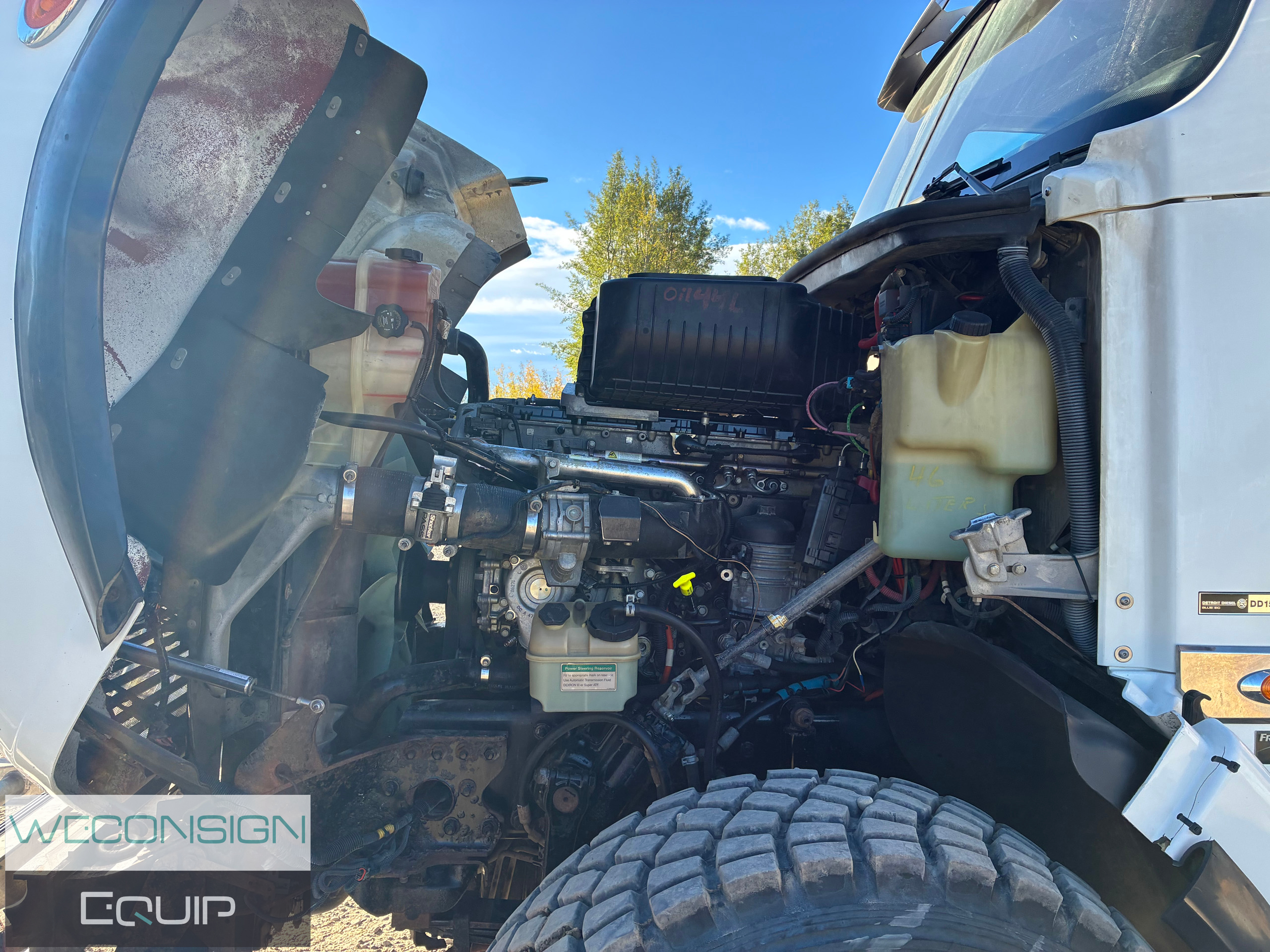 Used 2012 Freightliner Coronado SD Combo Vacuum Truck