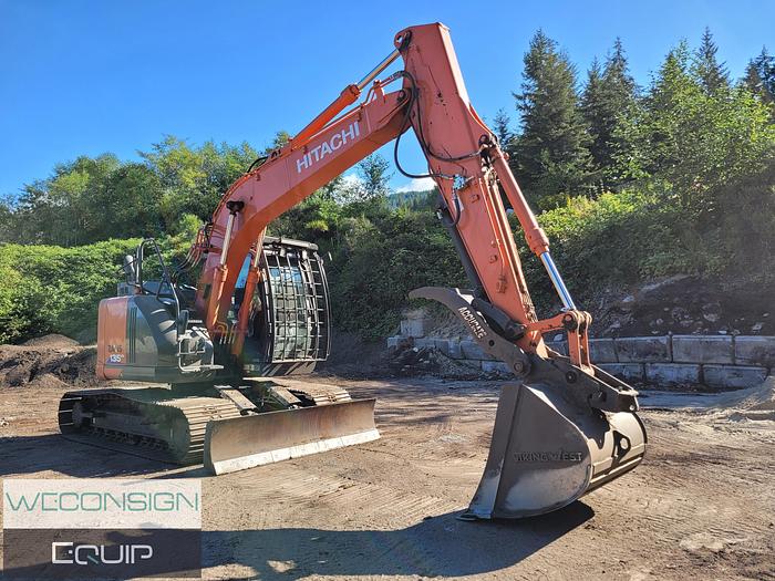 Used 2021 Hitachi ZX135US-6N