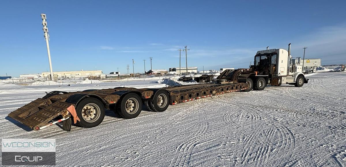 Used 2005 Gerrys 50 Ton RGN Lowboy Trailer