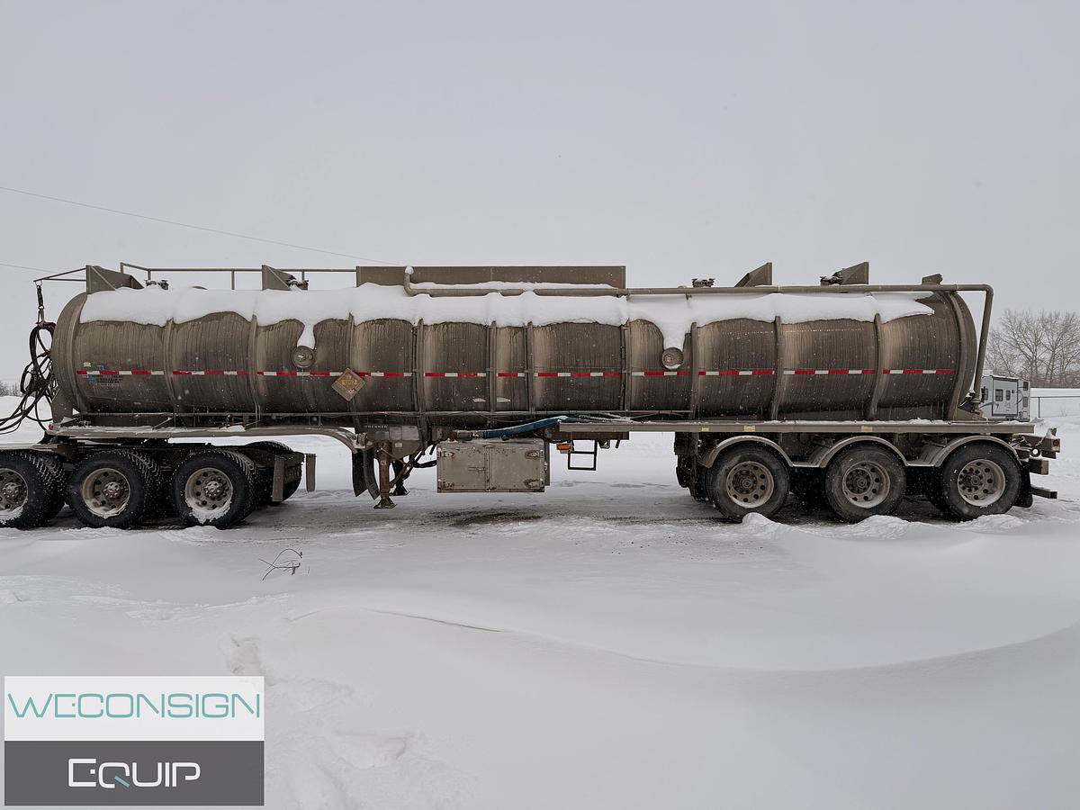 Used 2013 Brenner 42m3 Aluminum Tanker Trailer