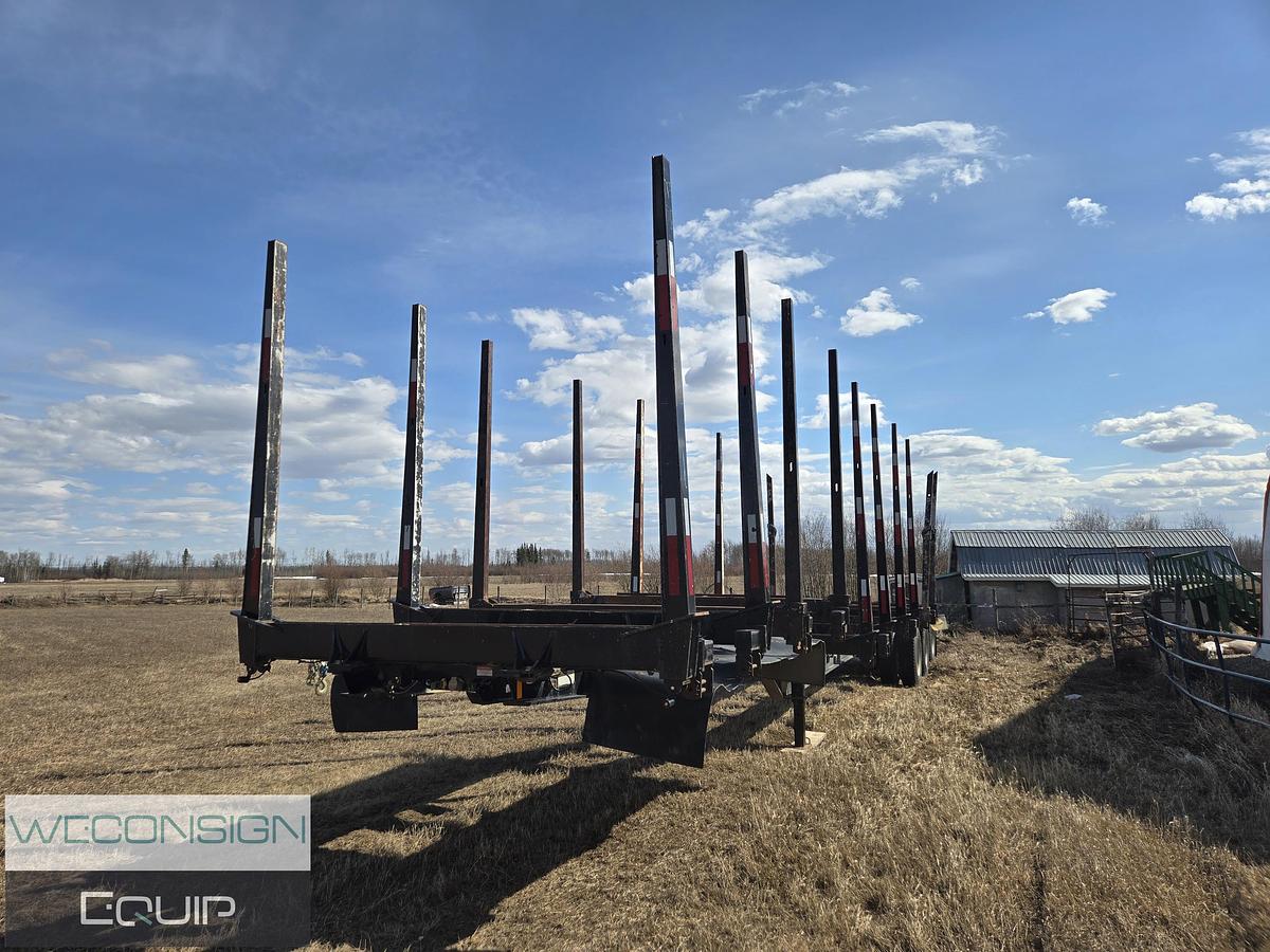 Used 2017 Freflyt 10 Bunk Hayrack Logging Trailer