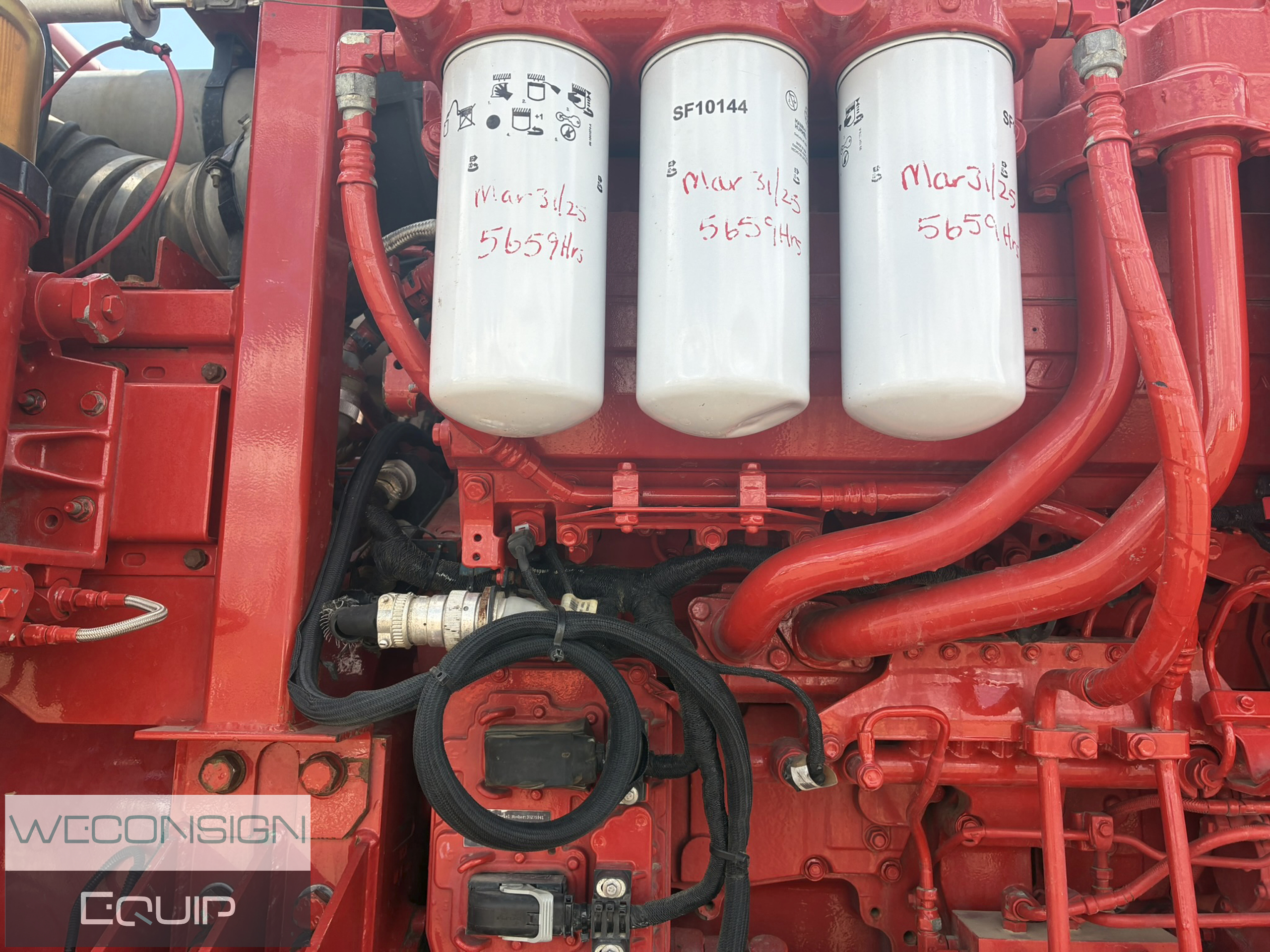 Used 2019 MSI 3000HP True Twin Fluid Pumper