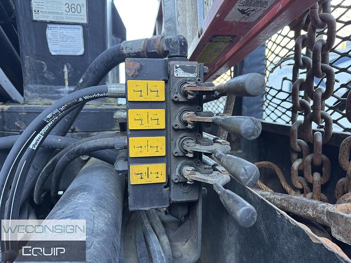 Used 2003 Peterbilt 330 TA Knuckle Picker/ Boom Truck