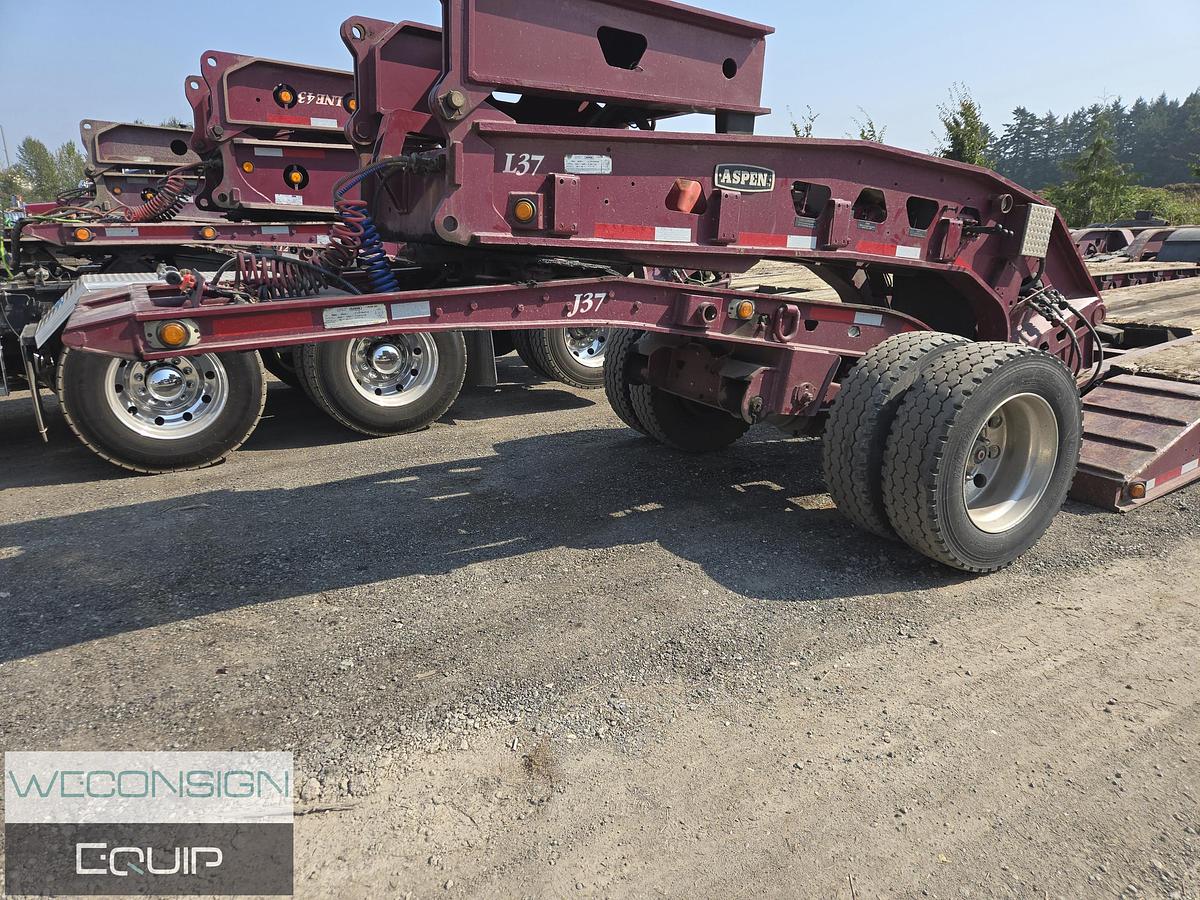 Used 2011 Aspen 65T HRGN Square Back 8 Axle Lowbed/Lowboy Combination