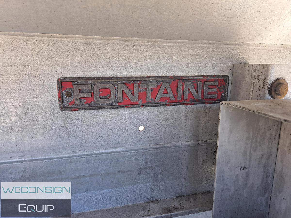 Used 2017 Fontain HAR5212WSA Flat Bed Trailer