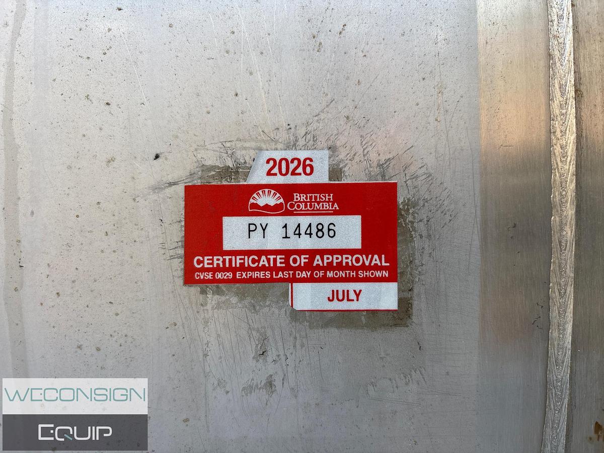 Used 2006 Tremcar 32,000L TC407 Stainless Steel Quad Wagon Tanker Trailer