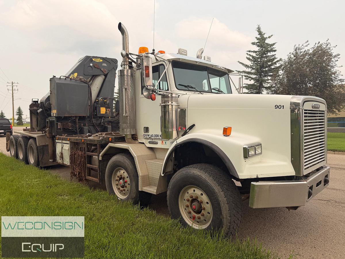 Used 2007 Freightliner FLD120SD 35 Ton Knuckle Boom Truck