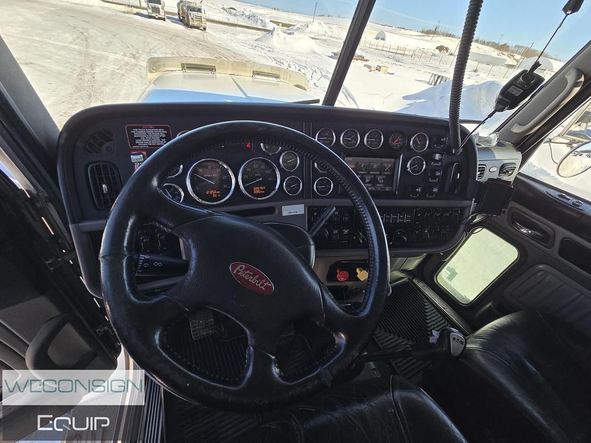 Used 2014 Peterbilt 367 Tan Tri 30 Ton Knuckle Boom Truck