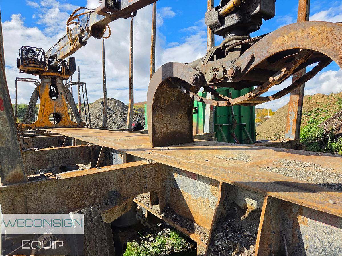 Used 2022 Manac 23451A541 Quad Axle Logging Trailer