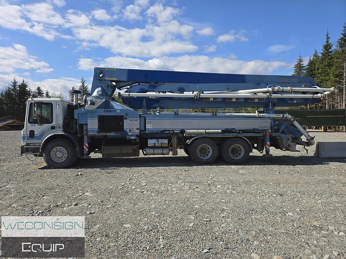 Used 2008 Mack MRU613 Concrete Pumper Truck