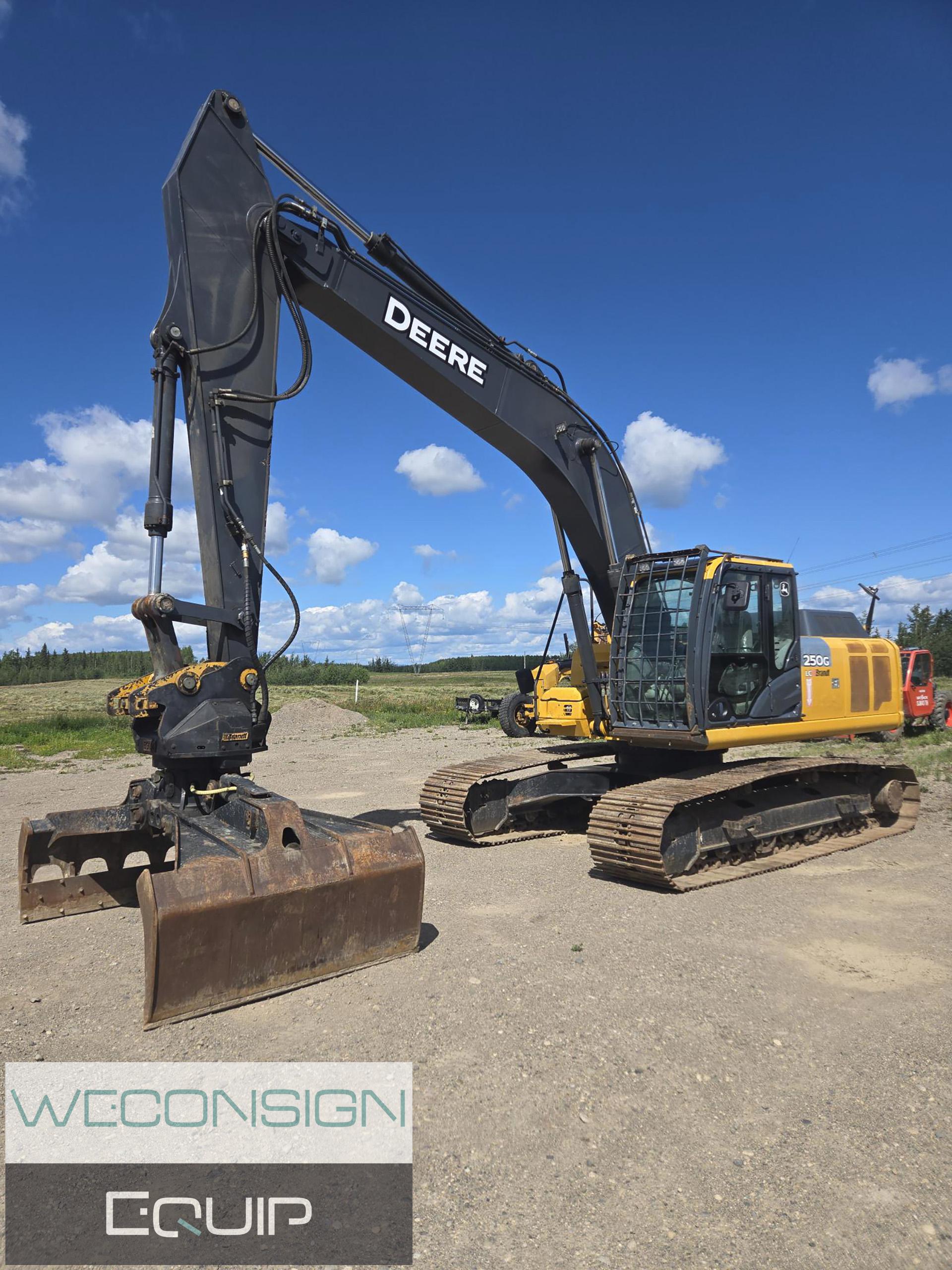 Used 2017 John Deere 250G LC Hydraulic Excavator