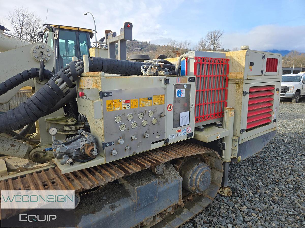 Used 2018 Comacchio MC28 Hydraulic Crawler Drill