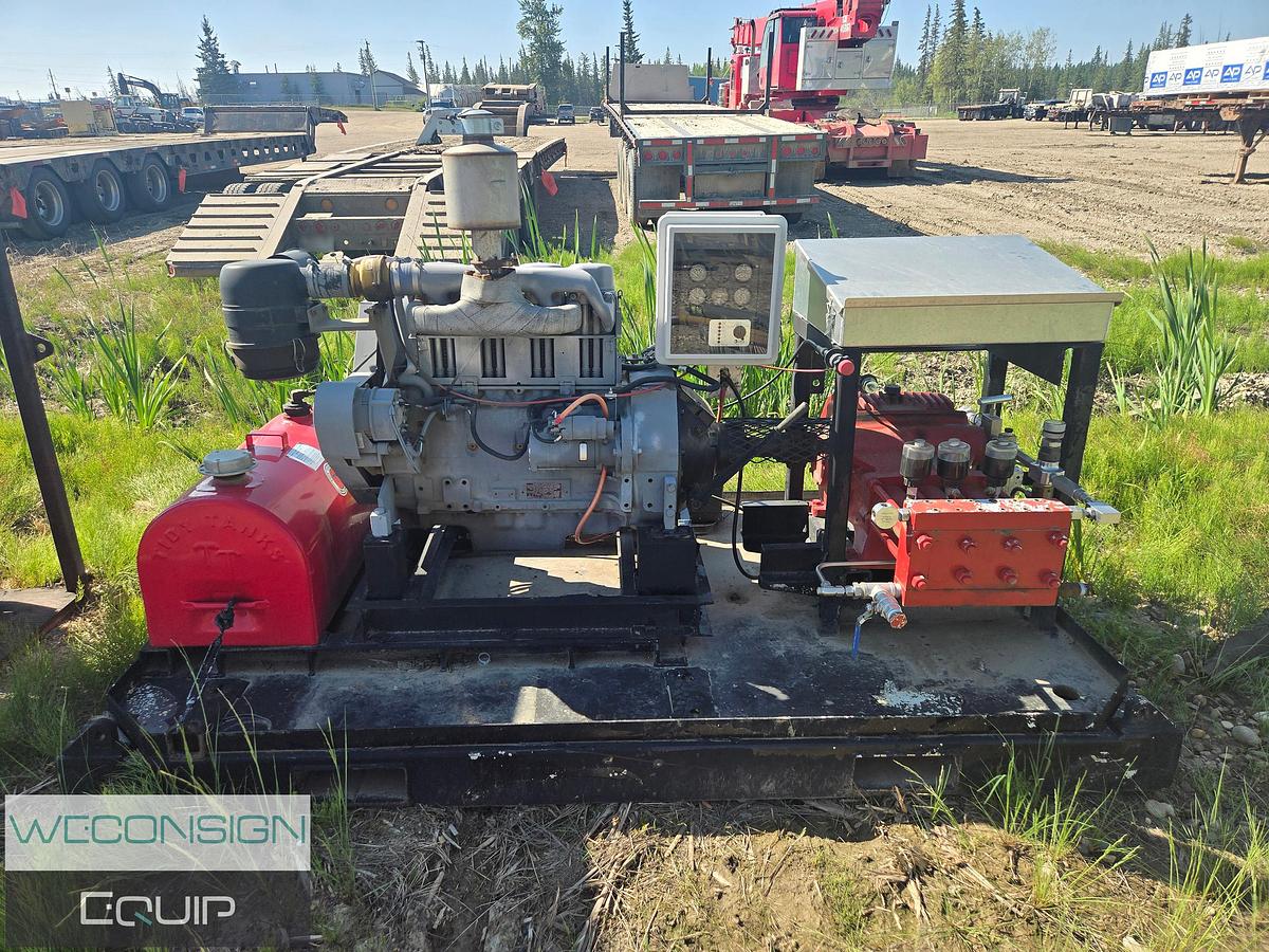 Used 2004 Hydroplex 15,000 PSI Pressure Test Pump Package