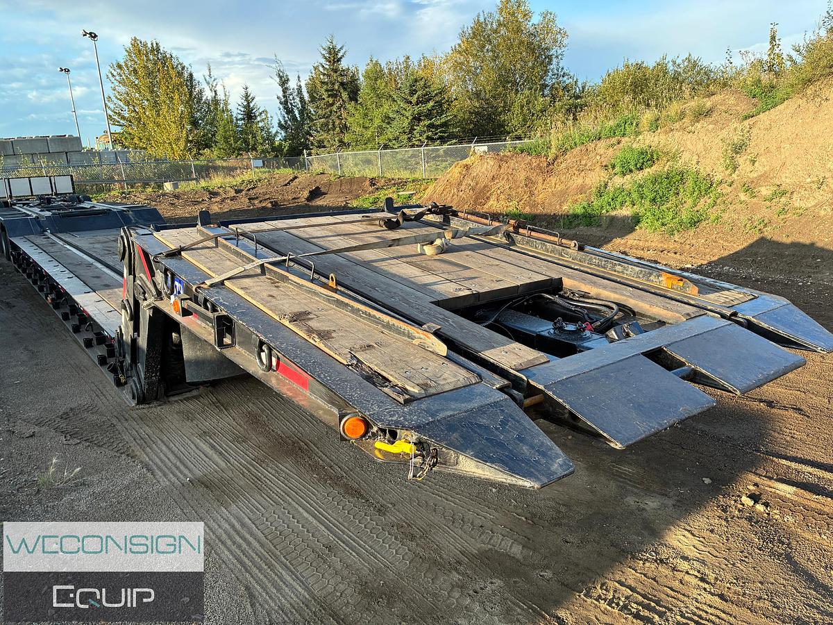 Used 2013 Load King 40T HDG Rail Trailer