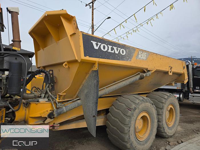 Used 2015 Volvo A30F Articulated Dump Truck