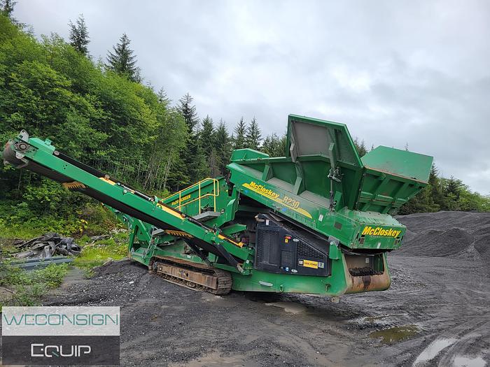 Used 2019 McCloskey R230 Screen Aggregate