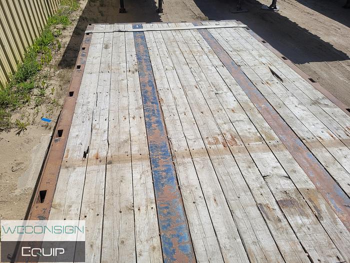 Used 2011 Thruway Super B Hi-Boy Flat Deck SH 76 & SH77