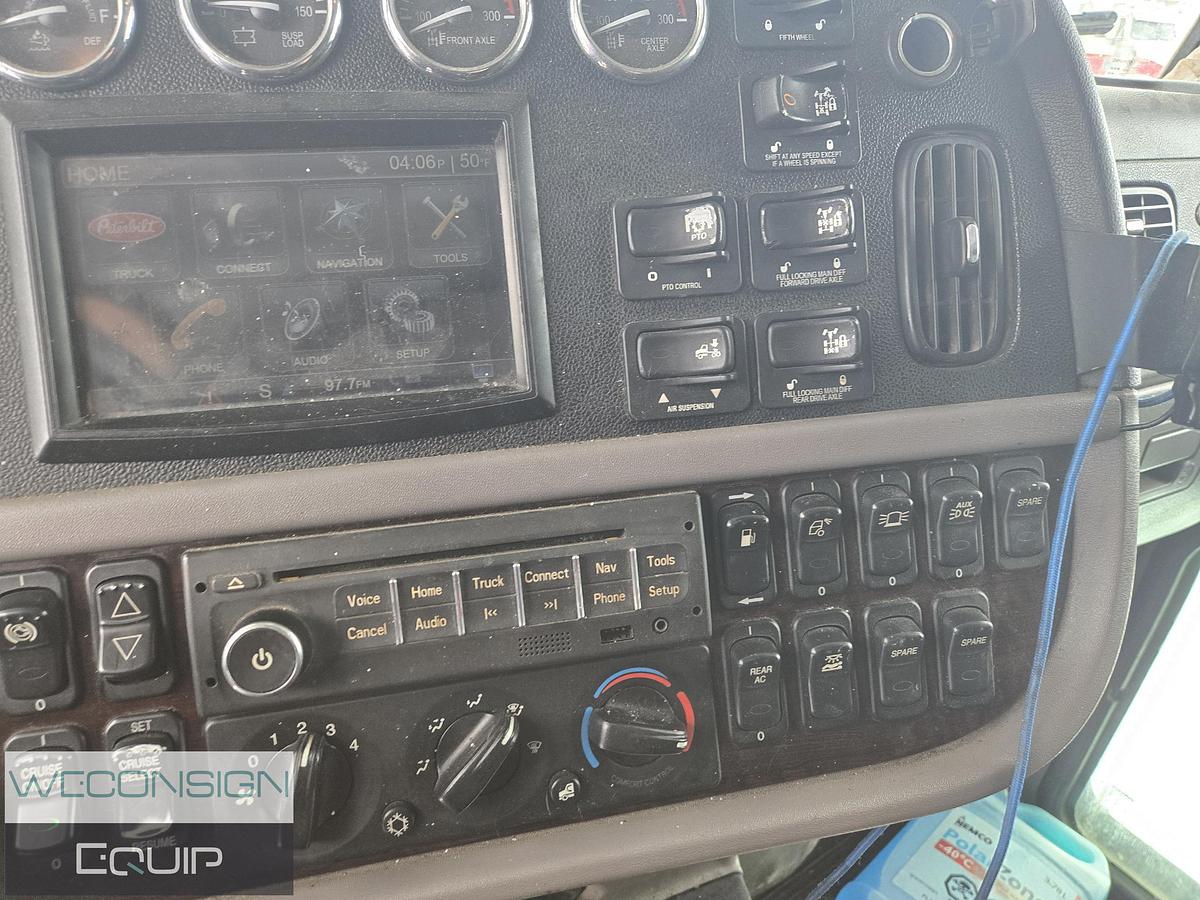 Used 2015 Peterbilt 367 Tri Drive Sleeper Wet Kit Truck